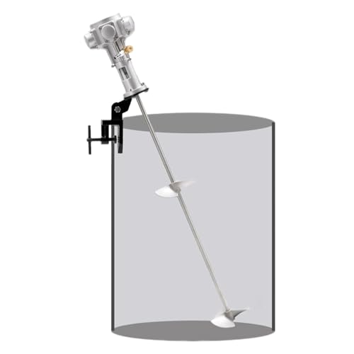 FXLUHAY Mezclador neumático de Pintura con Clip for Barril, agitador de Pintura con agitador de Aire, Mezclador de recubrimientos, Herramienta for Mezclar recubrimientos de Tinta