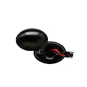 AUTO-STYLE Satz LED Seitenblinker kompatibel mit Alfa/Fiat/Ford/Lancia diverse Modelle - Smoke - inkl. dynamischem Lauflicht, Rauchgrau