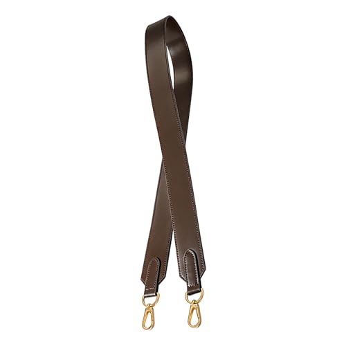Image of Genuine Vachetta Leather Shoulder Bag Strap Replacement for Neverful Tote Bag(Coffee-Width:1.5in&Length:37.8in)