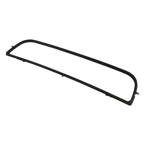 TXRRZMI C3 Rear Window Frame Dye to Match ABS Plastic for Chevy for Corvette 1973-1974 1977 Black Easy to install