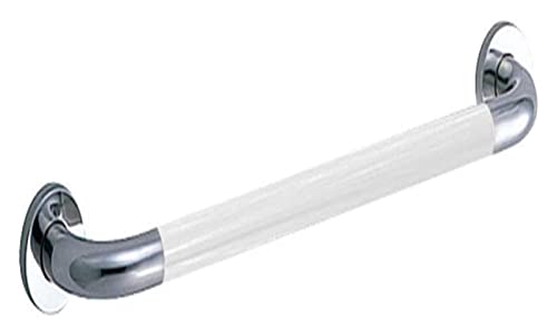 Poignée de douche inox pour sécuriser la salle de bain des personnes âgées