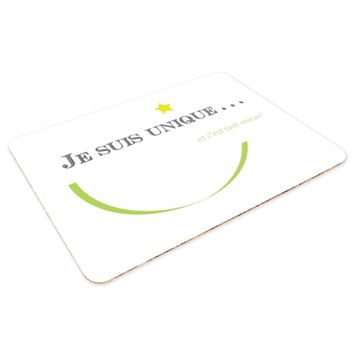 Napperons souples anti-rayures : 4 dessous de table liège vert - 3