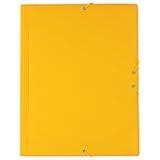 Grafoplás Ordner F Klappen, PVC, Gelb