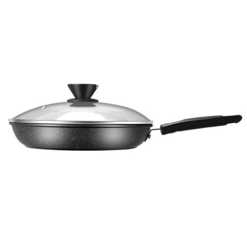 Wok antiadherente de piedra de 30 cm con mango miniatura 1