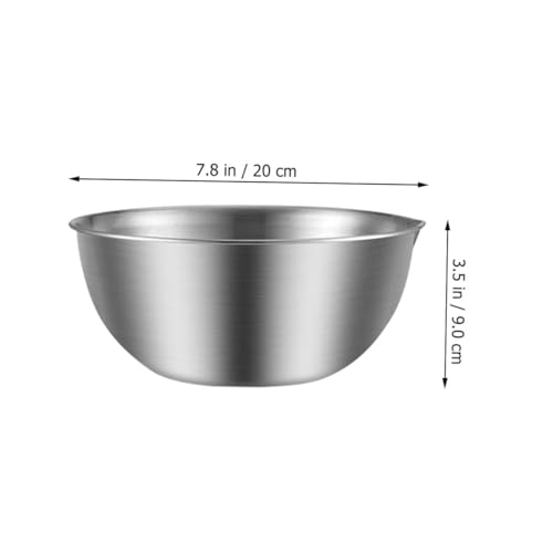 Bowl Mezclador Cocina Acero Inoxidable 20 cm miniatura 2