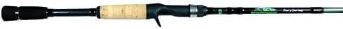 Dobyns Rods FR 734C Fury Series Heavy Fast Casting Rod, 7'3, Black/Green by Dobyns Rods