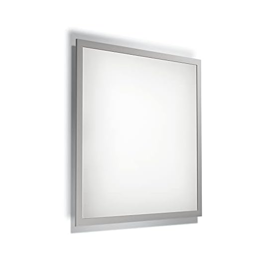 Ledvance LED Panel-Leuchte, Leuchte für Innenanwendungen, Aufbauleuchte, Kaltweiß, PLANON Plus 4060000000000 60x60cm