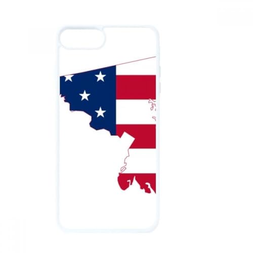 Coque iPhone SE 2 à motif Maryland USA pour vos voyages urbains