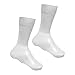 Colaxi Cycling Shoe Covers,Bicycle Overshoes Waterproof Windproof Protection Bike Shoe Covers Protectors for Road Mountain Bike Trip, White