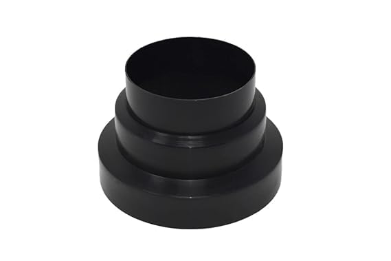 Plastic 6-Inch to 5-Inch, 4-Inch Converter Cone Reducer for Pipe-image-4