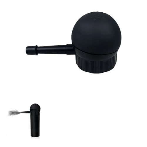 RyanDesign Hair Fiber Sprayer Applicator Professional Dispenser for Keratin Fibers & Thickening Powder Precise Anti-Leak Nozzle for Thinning Hair Receding Hairline & Beard - Men & Women Travel Kit
