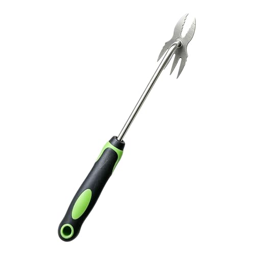 Herramienta Extractora de Paja - Cultivador Jardín Compacto Duradero | Rastrillo Quitapaja De Césped - Para Cultivar Nivelar Césped Gestión De Tierras Hogar Jardín Balcón Plantación Agricultura Al Air