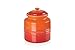 Le Creuset Keksdose aus Steinzeug, 2,4 Liter, Ofenrot