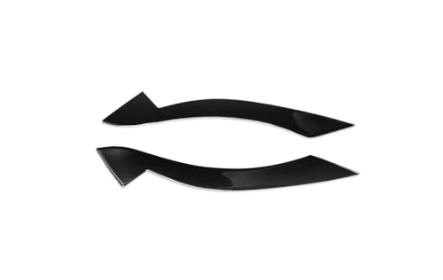 Sourcil de phare pour BMW Z4 E89 2009-2015 en fibre noir piano, décoration auto
