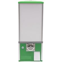 Modern Freestanding Gumball Vending Device, Candy Vending Machine in Game Stores and Retail Stores Vintage Style for 1.77inch-2.2inch Gadgets Height 26.38inch Dark Green, 1