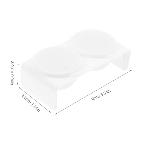 Porta Líquidos para Uñas con Copa Doble de Acrílico miniatura 2