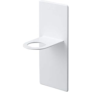 山崎実業(Yamazaki) マグネットバスルームディスペンサーホルダー タワー ホワイト 約7X8X17cm タワー 浮かせて収納 4867