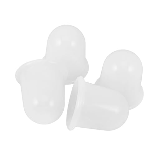 4 piezas de ventosas portátiles de silicona para masaje manual, relajación muscular y alivio del dolor miniatura 1