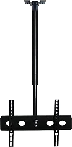 Esperienza di visione confortevole: ti preoccupi ancora di guardare la TV con mal di schiena. Questo supporto per TV può essere esteso da 49,8 cm a 190 cm, regolazione dell'angolo di inclinazione da 0° a 15° e la gamma di rotazione sinistra e destra è di 360°, in modo da ottenere la migliore esperienza visiva.