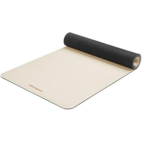 Retrospec Laguna Yoga Mat for Women & Men - Thick, Non Slip Exercise Mat for Home Workout Cover
