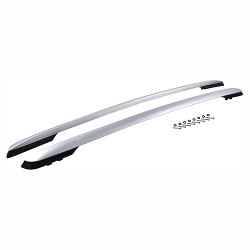 Barres de toit de voiture argent avec rail supérieur alu pour RAV4 2013-2018
