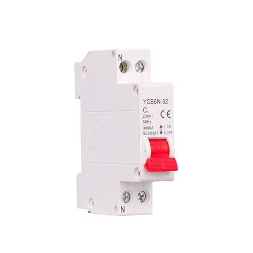 Disjoncteur miniature TPN haute précision 25A interrupteur 18mm