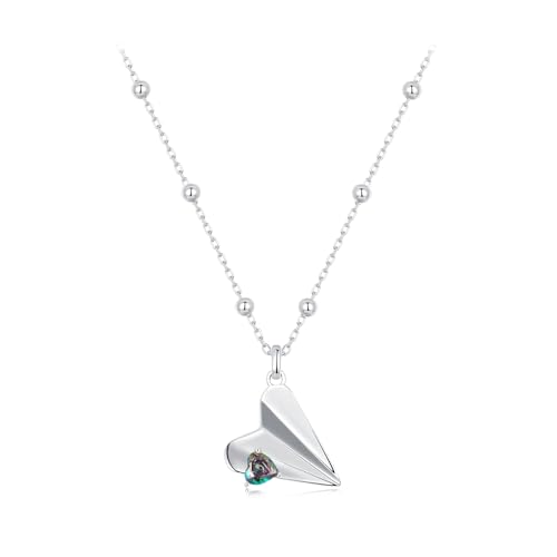 Bijoux avion en papier et collier mignon pour sublimer vos tenues de voyage