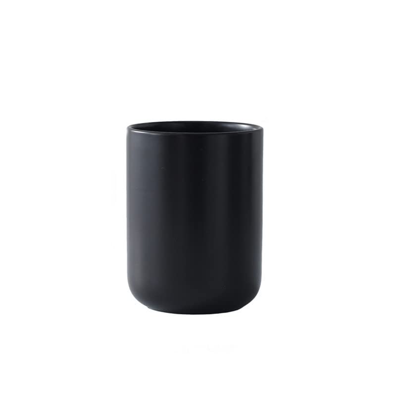 OnePine Organizador Cubiertos Cocina en Encimera, Redondo Bote Porta Utensilios de Cocina de Ceramica para Espátulas, Batidores, Cucharas Cuchillos Tenedores Palillos