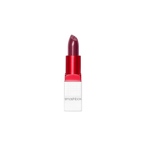 Smashbox Be Legendary Prime & Plush Lipstick | Creamy, Peptide-Infused, Lipstick with Primer for Smooth Color & Moisture Boosting Ceramides, 0.11 Ounce