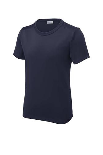 SPORT-TEK Youth Posi-UV Pro Tee | Short Sleeve T-Shirt for Boys & Girls, Summer Clothing, Lightweight & Breathable Top3
