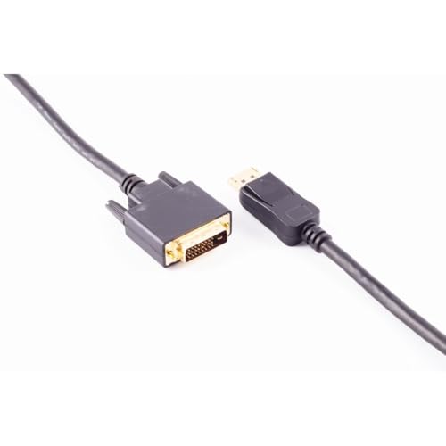 Cable DisplayPort a DVI-D Shiverpeaks de 2m con transmisión estable libre de parpadeos 3