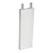 BXQINLENX Aluminum Water Cooling Block for CPU Graphics Radiator Heatsink 40x 120(White)