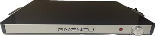 GIVENEU Electric Warming Tray, Glass Surface Hot...