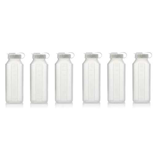 1-Quart Water Bottle Shaker - 5-Pack