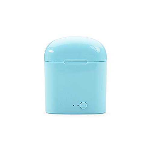 Fone de Ouvido Bluetooth com Case Carregador (Azul)