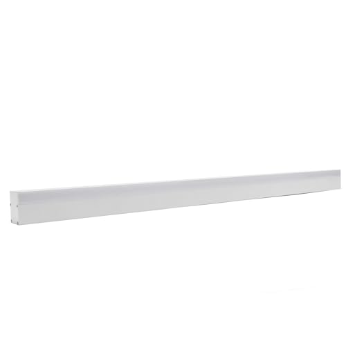 Luz de pared LED de tira larga Yosoo Health Gear de 60cm en aluminio y acrílico con brillo 3000K