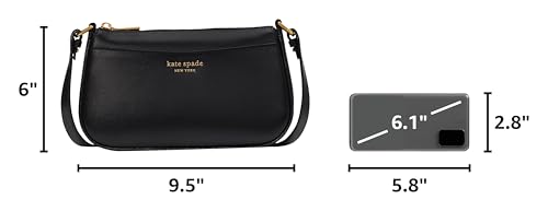 Image of kate spade new york Women's Bleecker Saffiano Small Leather Crossbody Bag