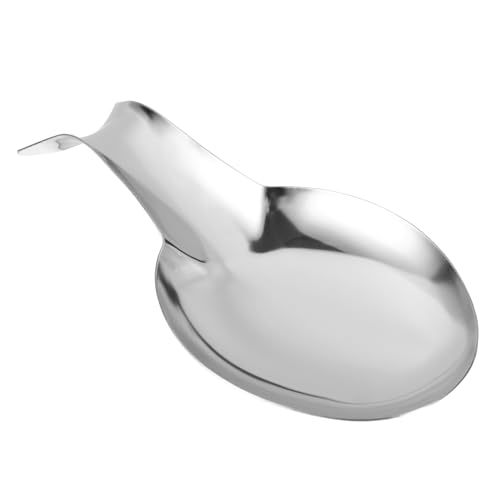 TOYMYTOY ステンレス製耐熱スプーンレスト キッチン用耐錆スプーンホルダー 調理器具収納に 軽量で清掃簡単