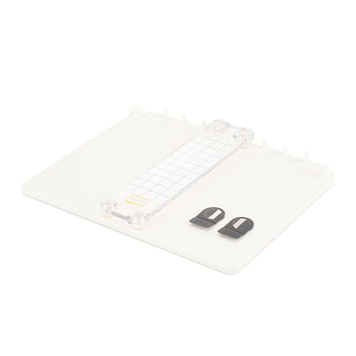 Vaessen Creative Stamp Easy Pro Stempelhilfe Trennbar inkl. Stempelplatten, Magnetplatten Und Magneten, An 3 Seiten Randlos, Zur genauen Positionierung von Stempeln für Clear Stamp Und Gummistempel