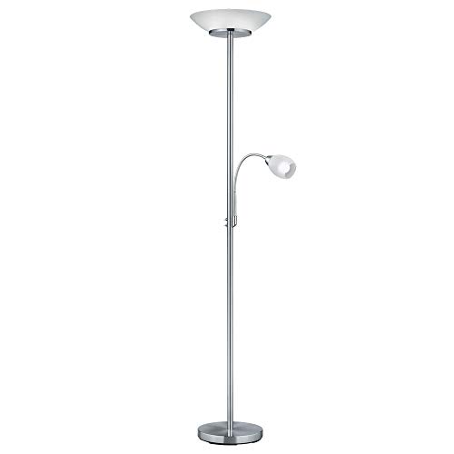 Reality Leuchten - Lampada a stelo Nickel satinato