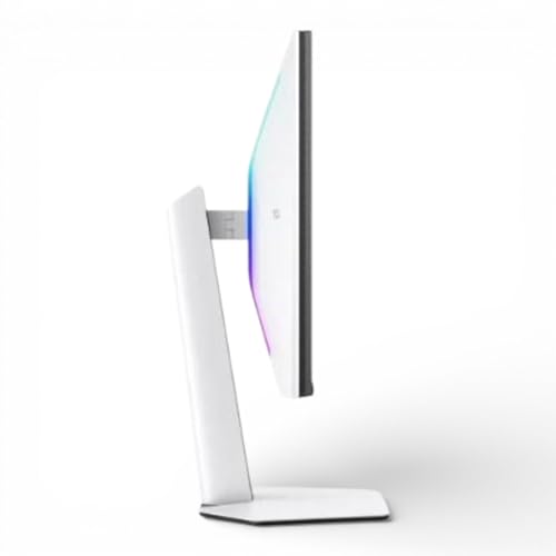 Image of TCL 32 inch R84 Series 4K UHD HDR QD-Mini LED, 1ms, 165Hz, AMD FreeSync Premium, Built-in Speakers, Adjustable, Gaming Monitor Black & White 32R84 (Renewed)