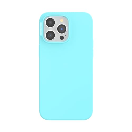 Image of POPSOCKETS iPhone 15 Pro Max Case Compatible with MagSafe, Phone Case for iPhone 15 Pro Max, Wireless Charging Compatible, Case Only - Butterfly Pea Blue