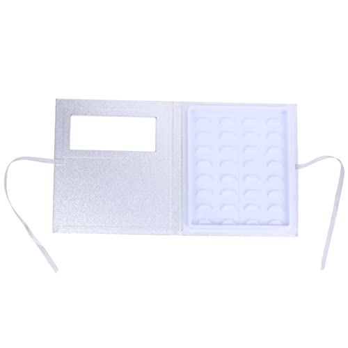 WRITWAA Paper Eyelash Case with Tray Durable False Eyelash Storage Box Lightweight Organizer for Easy Access Protection for Beauty Salons Individual Use