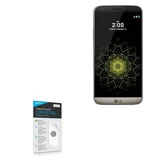 BoxWave Screen Protector Compatible with LG G5 - ClearTouch Crystal (2-Pack), HD Film Skin - Shields from Scratches