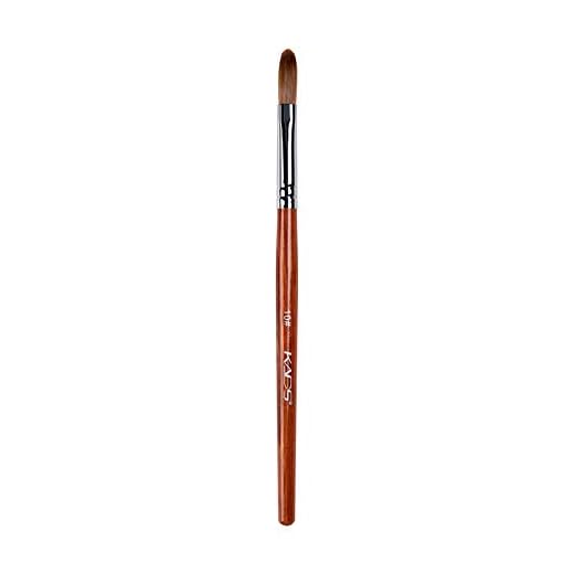 KADS Kolinsky Sable Acrylic Nail Art Brush Red Wood Pen Nail Brush for Nail Art Manicure Tool (10#)