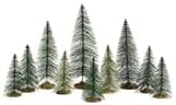 Miniatura 2 de Lemax Village Collection - Pinos de aguja, juego de 10#84358