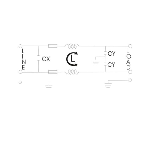 Filtro de potencia IEC DAI2-3A para solucionar ruidos de audio y proteger fuentes de picos 4
