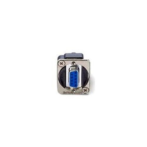 Switchcraft EHDB9FF DB9 Female to Female Panel Mount, Nickel Finish