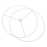 Support d'éclairage - adapté à une variété de styles de lampes, du rétro au moderne en passant par le moderne, vous pouvez fabriquer des abat-jour DIY pour lampes de table, lampadaires et suspensions, plaque de montage de plafonnier
