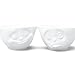 Price comparison product image FiftyEight Set of Bowls Happy/Oh My Dear Design White